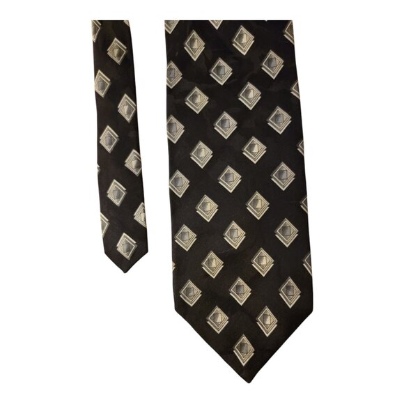 Claudio Gatti Abstract Multicolor Handmade Silk Tie, Designed In Milan,‎ Italy - Picture 1 of 4